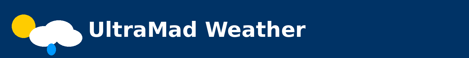 UltraMad Weather Banner